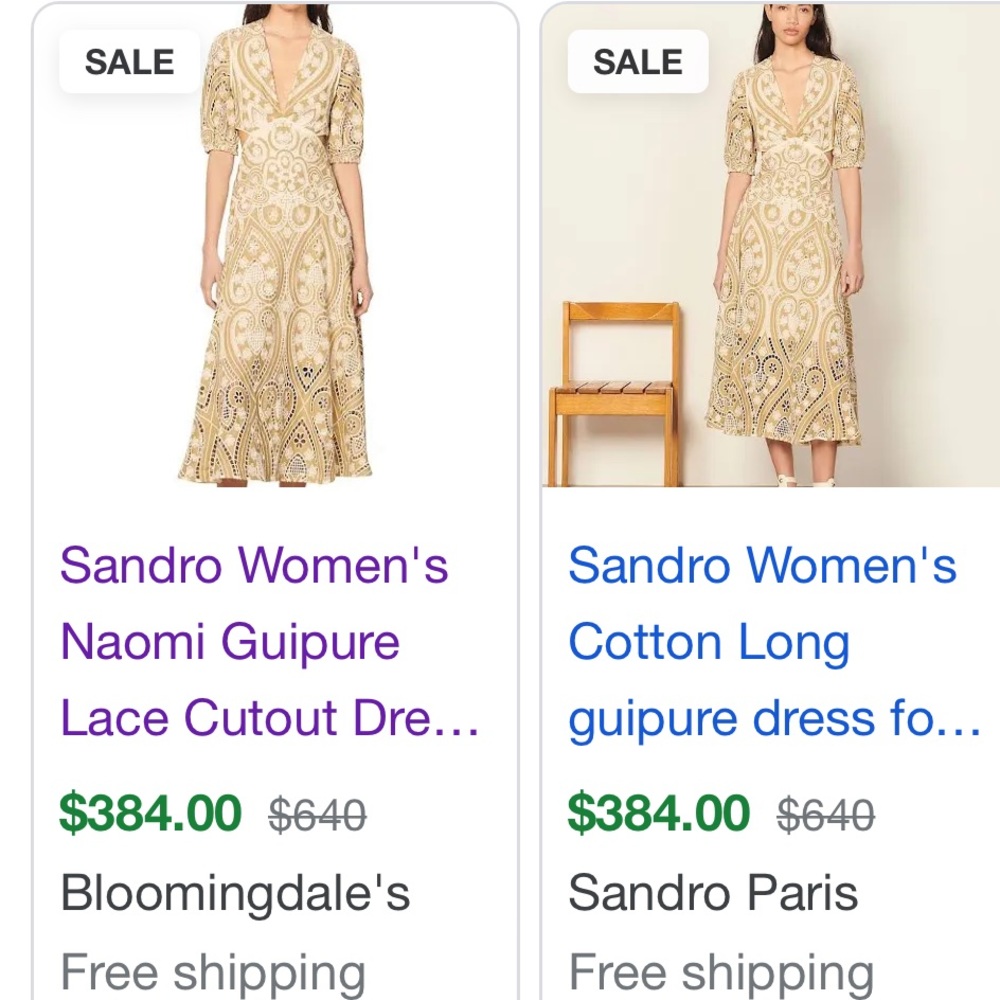 Sandro Naomi dress - Picture 8 of 10